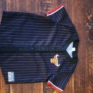 Black and Red Striped Men's Shirt